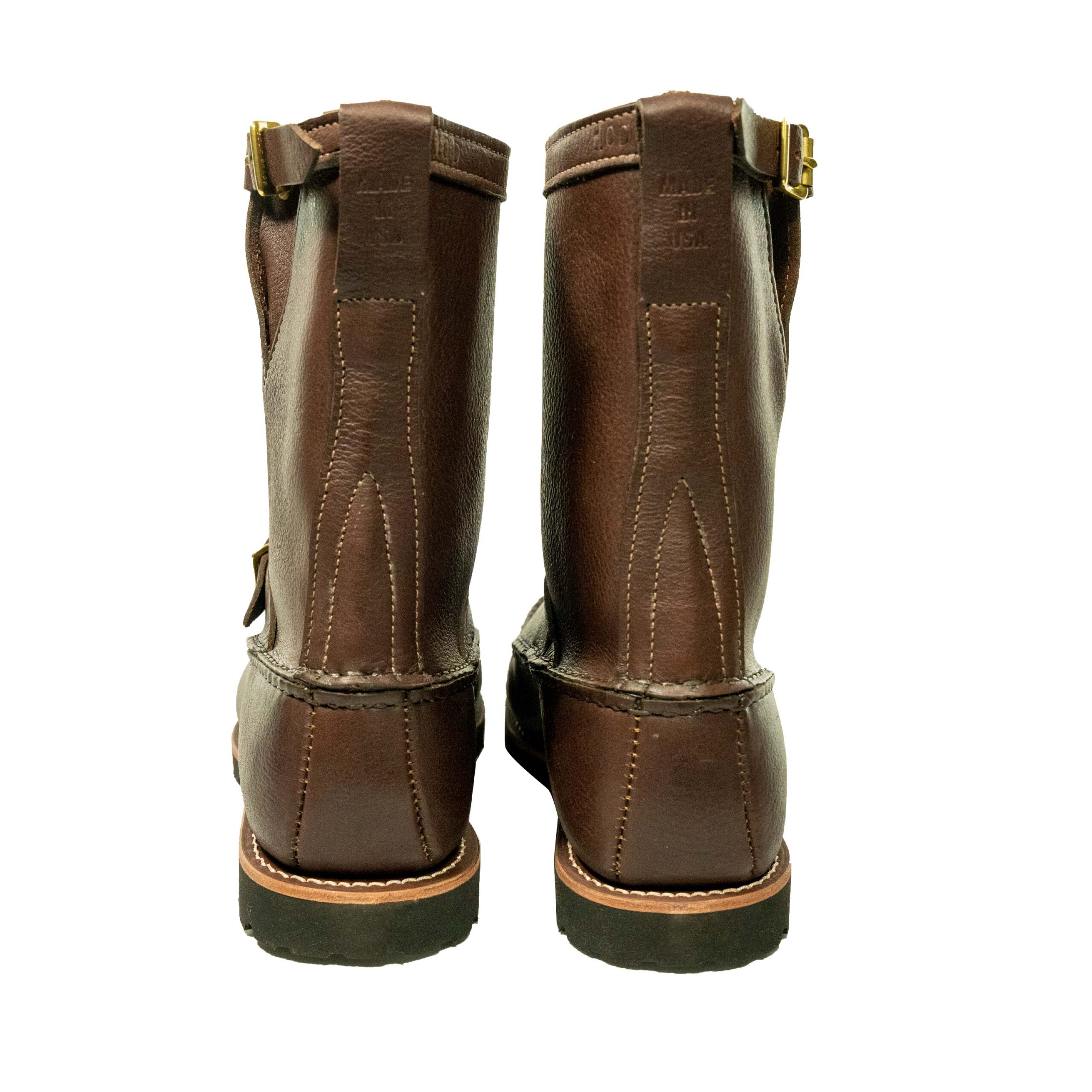 $740 Gokey Shearling The Classic Boots! Size 9 D Mahogany Reddish Brown USA Made The Classic Boot - Gokey USA main image 2
