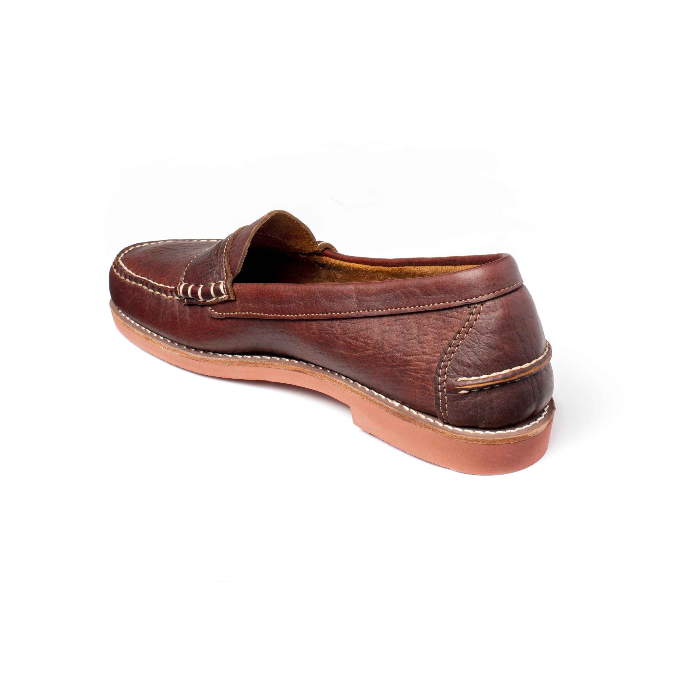 GOKEY Sauvage Bison Leather Mens Size‎ 8.5 E Brown Oxford Shoes Loafers Gokey Sauvage Oxford Shoes! Syle, Comfort & American  main image 4