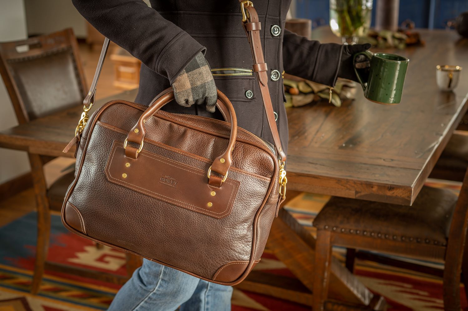 Leather Briefcase – Gokey USA